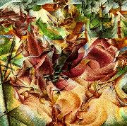 Umberto Boccioni elasticitet oil